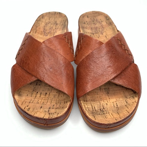 Kork-Ease | Shoes | Korkease Tutsi Crossband Sandals Tan Size 9 | Poshmark
